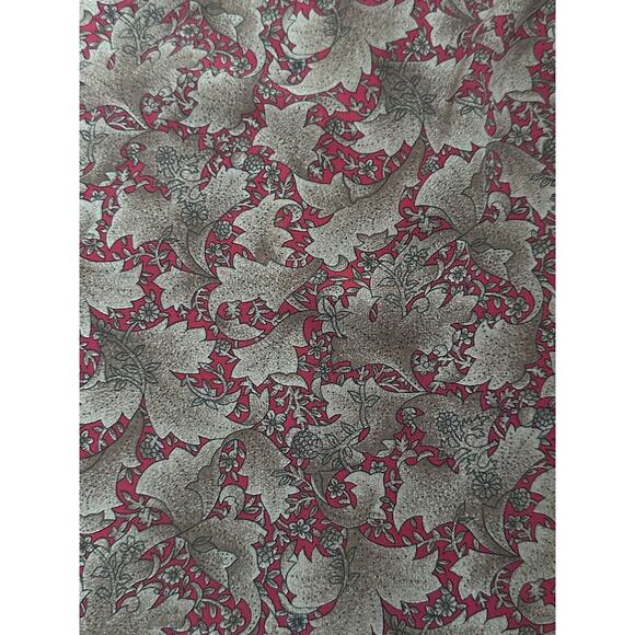 Vintage Pendleton|Country Sophisticates|LS Blouse|Floral|Red/Tan|SZ 8 - Picture 2 of 9